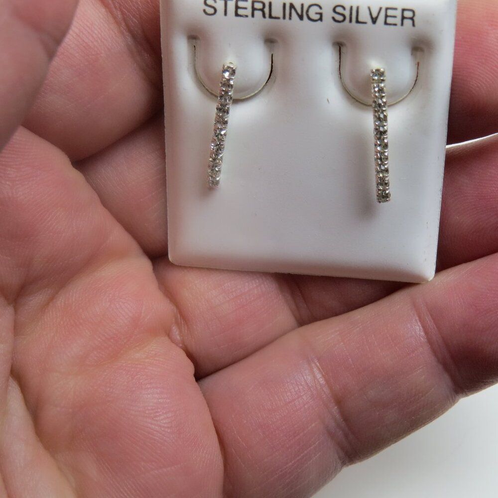 Sterling Silver Earring Hand Crafted Dangling